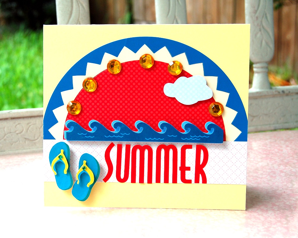 flip-flop summer card